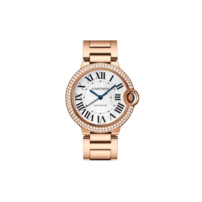 CARTIER BALLON BLEU DE CARTIER 36MM PINK GOLD WE9008Z3